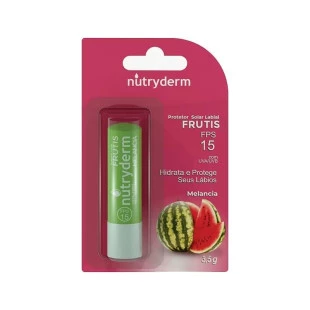 PROTETOR LABIAL NUTRYDERM FPS15 FRUTIS - MELANCIA