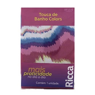 TOUCA PARA BANHO RICCA - CETIM COLORS ref:3402