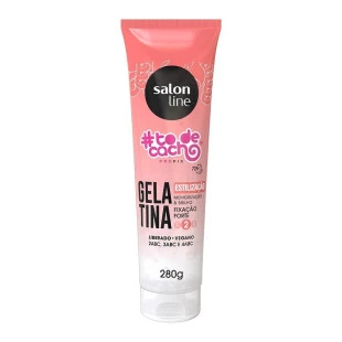 GELATINA SALON LINE 280G - #TODECACHO - ESTILIZAÇÃO - FIXAÇÃO FORTE 2