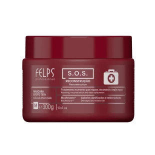 MÁSCARA CAPILAR FELPS 300G - SOS - RECONSTRUÇÃO