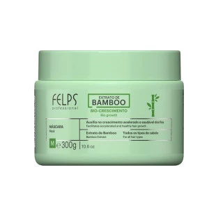 MÁSCARA CAPILAR FELPS 300G - EXTRATO DE BAMBOO