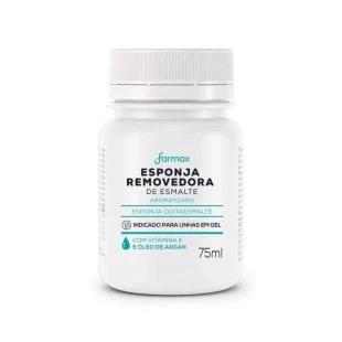 ESPONJA REMOVEDORA DE ESMALTE FARMAX 75ML