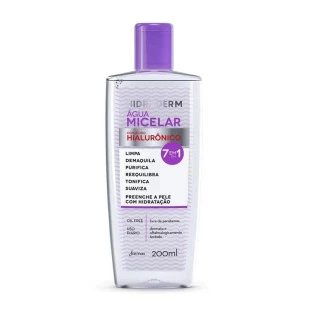 ÁGUA MICELAR HIDRADERM 200ML - HIALURÔNICO