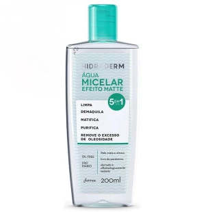 ÁGUA MICELAR HIDRADERM 200ML - MATTE