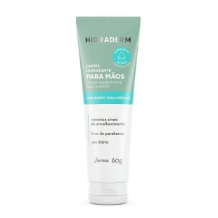 CREME HIDRATANTE PARA AS MÃOS HIDRADERM 60G - ÁCIDO HIALURÔNICO