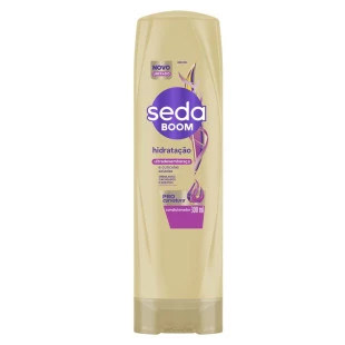 CONDICIONADOR SEDA 300ML BOOM - HIDRATAÇÃO PRÓ CURVATURA