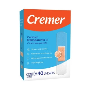 CURATIVO CREMER 40 UNIDADES - TRANSPARENTE