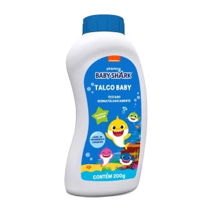 TALCO CREMER INFANTIL 200G - BABY SHARK