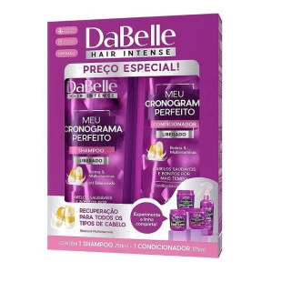 KIT DABELLE MEU CRONOGRAMA PERFEITO - SHAMPOO 250ML + CONDICIONADOR 175ML