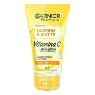 GEL DE LIMPEZA FACIAL GARNIER 150G - VITAMINA C
