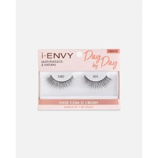 CÍLIOS POSTIÇOS KISS I-ENVY DAYBYDAY - DATE COM O CRUSH - 1 PAR