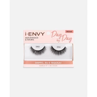 CÍLIOS POSTIÇOS KISS I-ENVY DAYBYDAY - SHIPPO EU E TEQUILA - 1 PAR