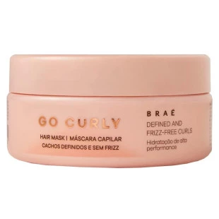 MÁSCARA CAPILAR BRAÉ 200G GO CURLY - CACHOS DEFINIDOS