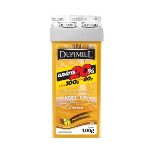 CERA DEPIMIEL ROLLON - CLÁSSICA - LEVE 100G PAGUE 80G