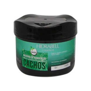 MÁSCARA CAPILAR HIDRABELL 250G BY LUNNA - CACHOS BAMBU