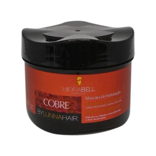 MÁSCARA CAPILAR HIDRABELL 250G BY LUNNA - COBRE