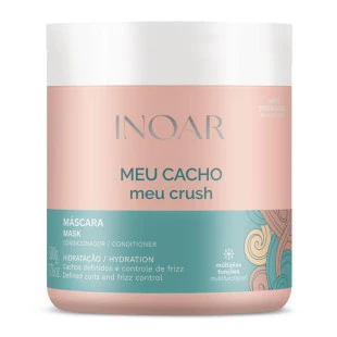 MÁSCARA CAPILAR INOAR 500G - MEU CACHO, MEU CRUSH
