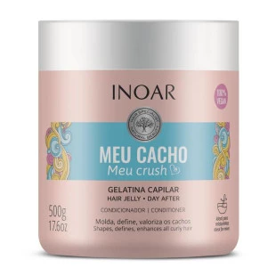 GELATINA CAPILAR INOAR 500G - MEU CACHO, MEU CRUSH