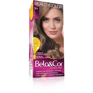 COLORAÇÃO BELA E COR KIT 7.0 - LOURO MÉDIO