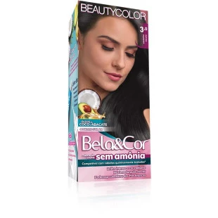 TONALIZANTE BELA E COR KIT 3.0 - CASTANHO ESCURO
