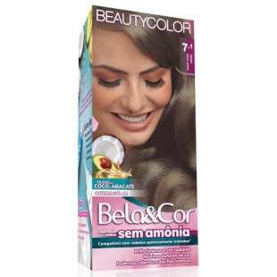 TONALIZANTE BELA E COR KIT 7.1 - LOURO CINZA MÉDIO