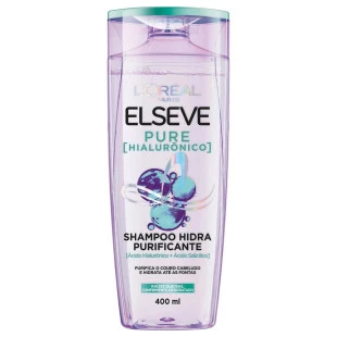 SHAMPOO ELSEVE 400ML - PURE HIALURÔNICO