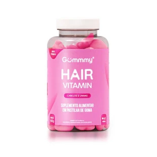SUPLEMENTO ALIMENTAR GUMMY HAIR 180G VITAMIN - TUTTI FRUTTI - 60 UNIDADES