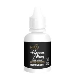 REMOVEDOR DE HENNA NIRAJ 20ML