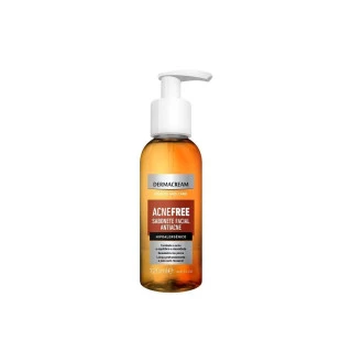 SABONETE LÍQUIDO DERMACREAM 120ML FACIAL - ACNE FREE