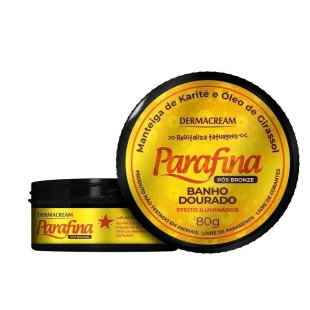 PARAFINA DERMACREAM 80G - BANHO DOURADO - PÓS BRONZE