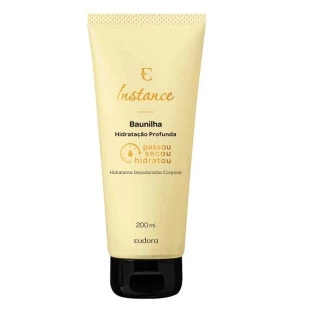 HIDRATANTE CORPORAL EUDORA INSTANCE 200ML - BAUNILHA
