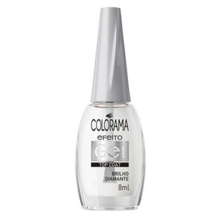 ESMALTE COLORAMA GEL - TOP COAT - BRILHO DIAMANTE