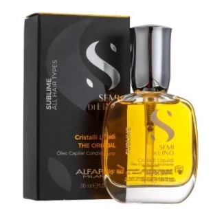 OLEO CAPILAR ALFA PARF 30ML SEMI DI LINO CRISTAL LIQUIDO