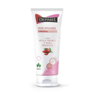 CREME DEPILATÓRIO DEPIMIEL CORPORAL 120G - ROSA MOSQUETA