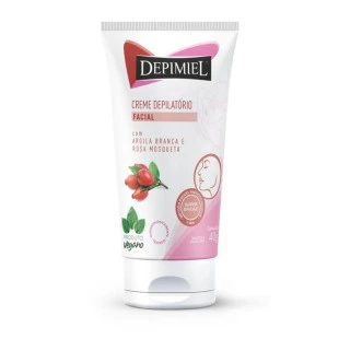 CREME DEPILATÓRIO DEPIMIEL FACIAL 40G - ROSA MOSQUETA