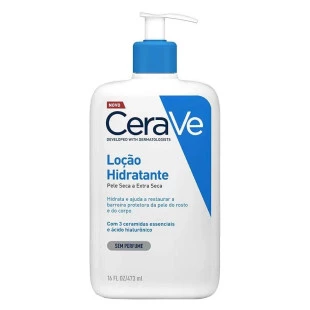 LOÇÃO HIDRATANTE CORPORAL CERAVE 473ML - PELE SECA