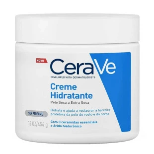 CREME HIDRATANTE CERAVE 454G - PELE SECA