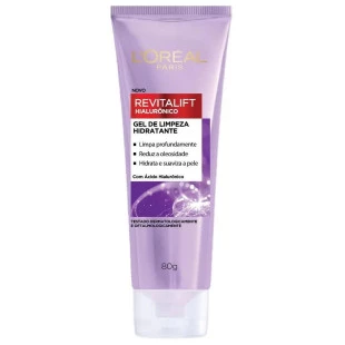 GEL DE LIMPEZA FACIAL LOREAL 80G - REVITALIFT HIALURÔNICO