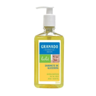 SABONETE LÍQUIDO GRANADO 250ML BEBÊ - TRADICIONAL