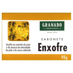 SABONETE EM BARRA GRANADO 90G - ENXOFRE