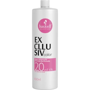 ÁGUA OXIGENADA HASKELL 800ML - EXCLUSIV COLOR - 20 VOLUMES