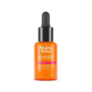 ÓLEO FACIAL NEGRA ROSA 30ML - ROSA MOSQUETA CONCENTRADO