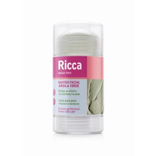 BASTÃO FACIAL RICCA - ARGILA VERDE - ref:3805