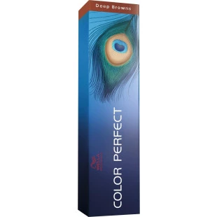 COLORAÇÃO WELLA 60G COLOR PERFECT - 6/73 - LOURO ESCURO MARROM DOURADO