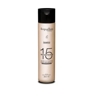 SHAMPOO ACQUAFLORA 300ML - 15 BENEFÍCIOS