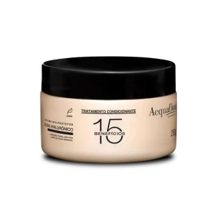 MÁSCARA CAPILAR ACQUAFLORA 250G - 15 BENEFÍCIOS