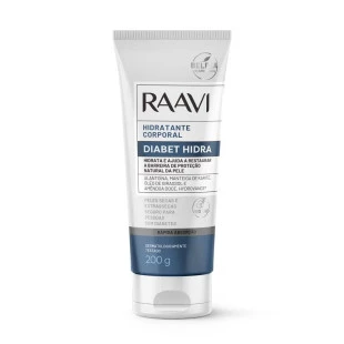 CREME HIDRATANTE CORPORAL RAAVI 200G - DIABET HIDRA