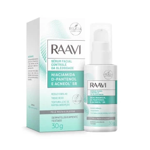 SÉRUM FACIAL RAAVI 30G - CONTROLE DA OLEOSIDADE