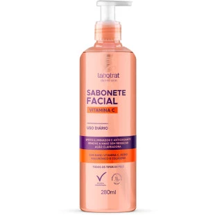 SABONETE LÍQUIDO FACIAL LABOTRAT 280ML - VITAMINA C