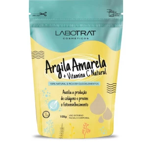 ARGILA LABOTRAT 100G - AMARELA COM VITAMINA C